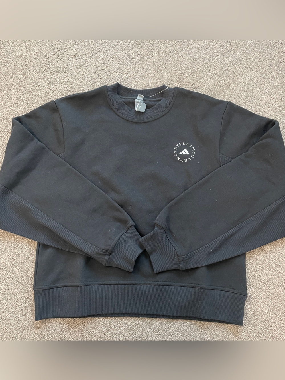Adidas Stella McCartney Black Pullover Sweatshirt